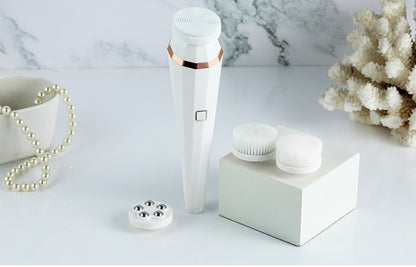 4 In 1 USB Electric Facial Cleansing Brush